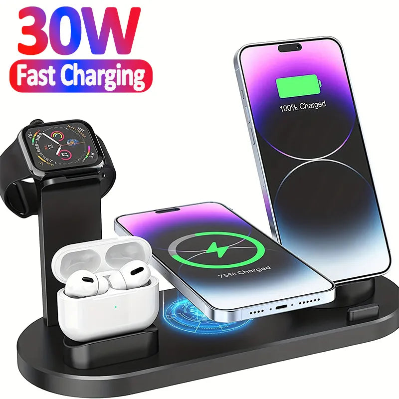 7 in 1 Wireless Charger Stand Pad
